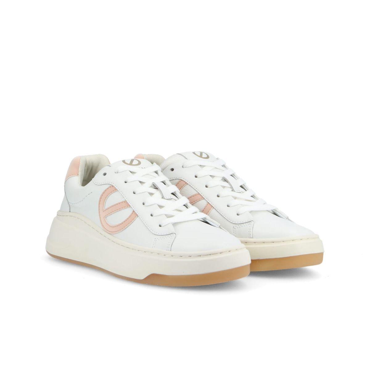 Bridget Trainer White Blush Sneakers KNJMNG042 - 2
