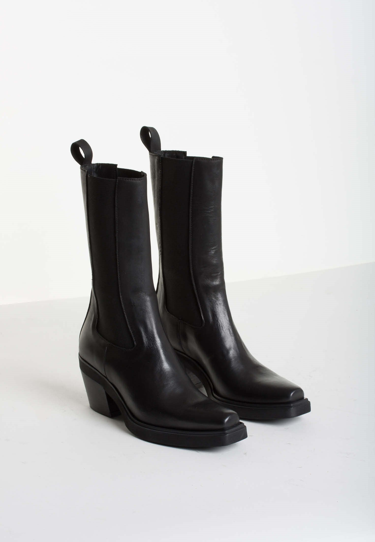 Racer Black Ankle Boots RACE-BLK - 02