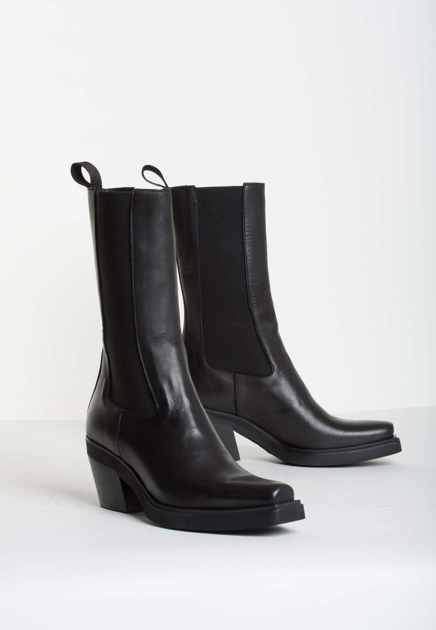Racer Black Ankle Boots RACE-BLK - 04