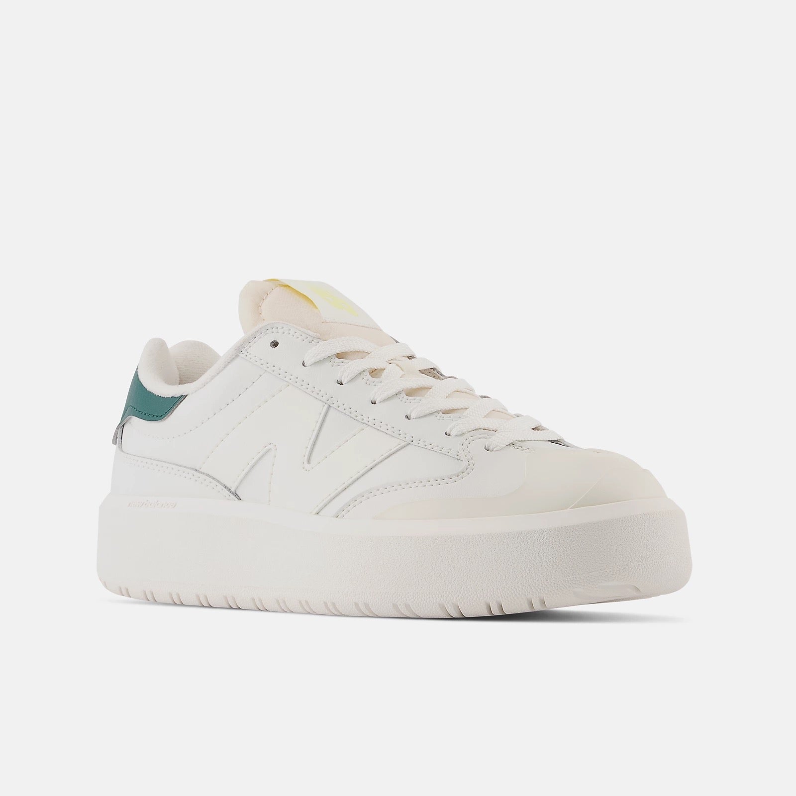 CT302LF White Teal Platform Sneakers CT302LF - 3