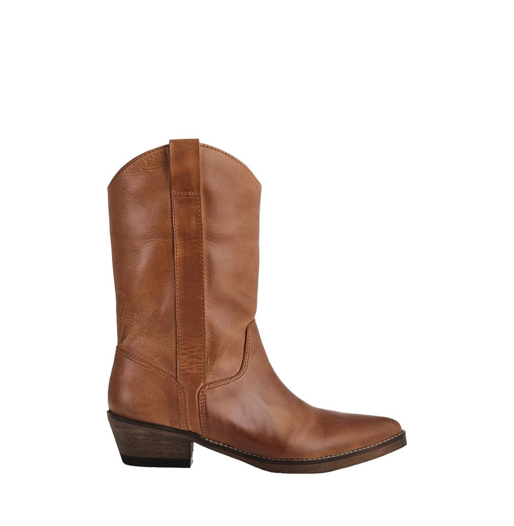 IVYLEE COPENHAGEN TRACY DARK TAN BOOTS