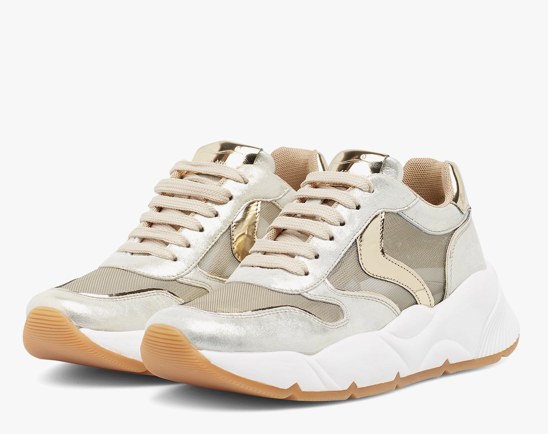 Sheel Mesh Platinum Chunky Sneakers 2014986030Q06 - 3