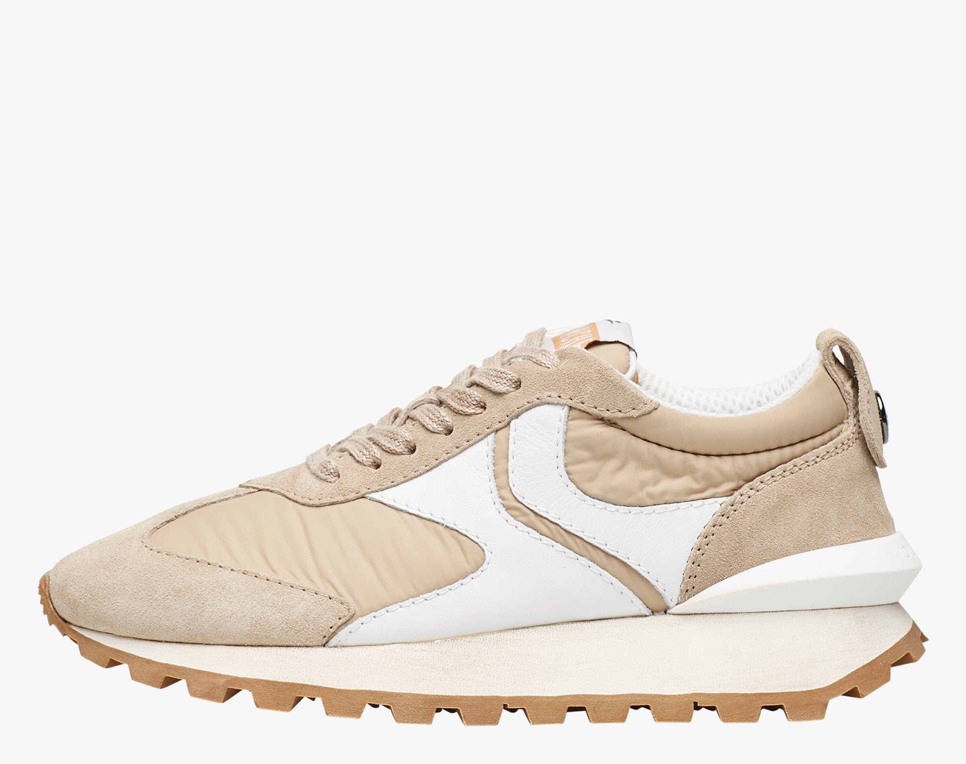 Qwark Woman Beige Chunky Sneakers 2,02E+10 - 8
