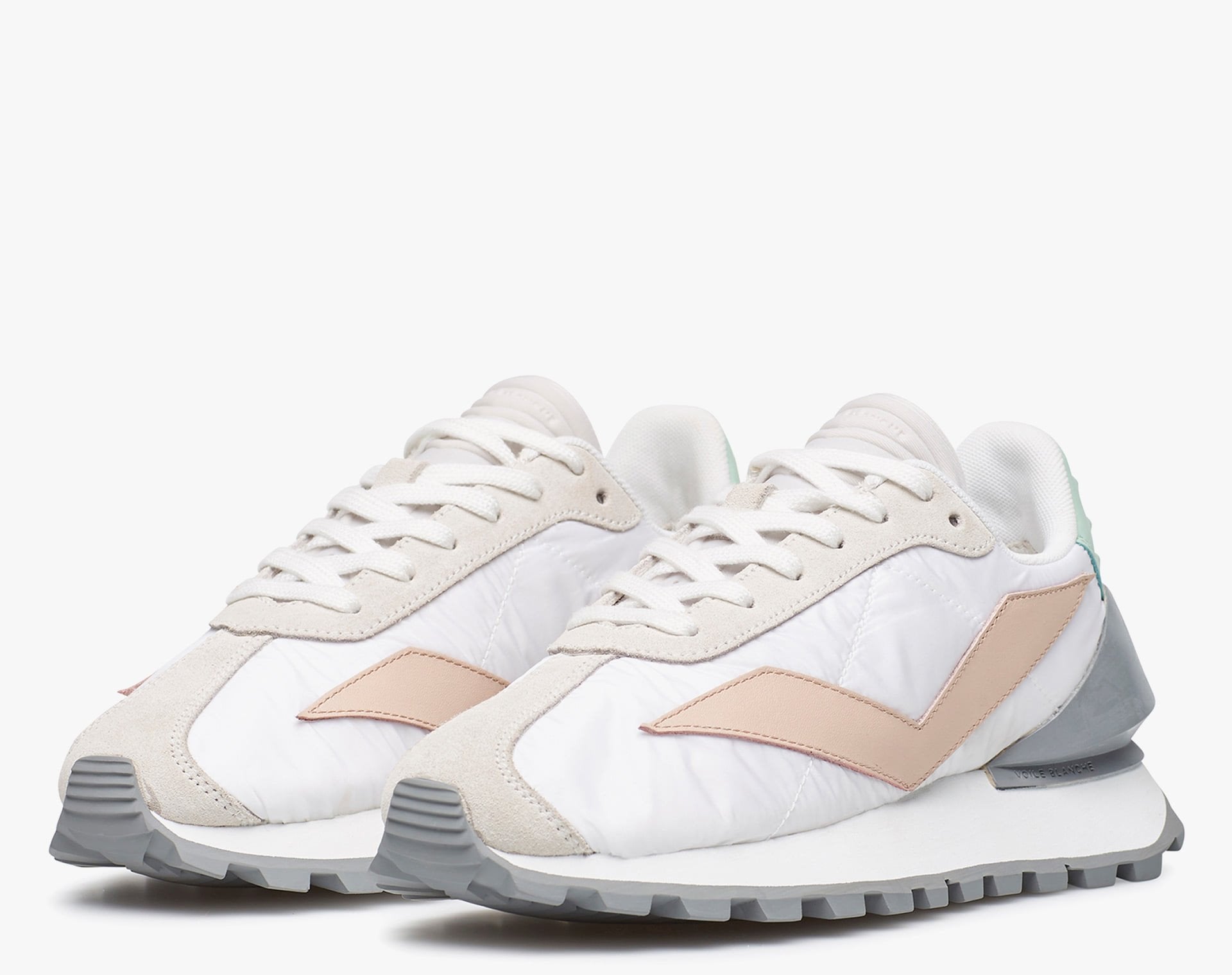Club Spur Woman White Pink Chunky Sneakers 2015967021N04 - 3