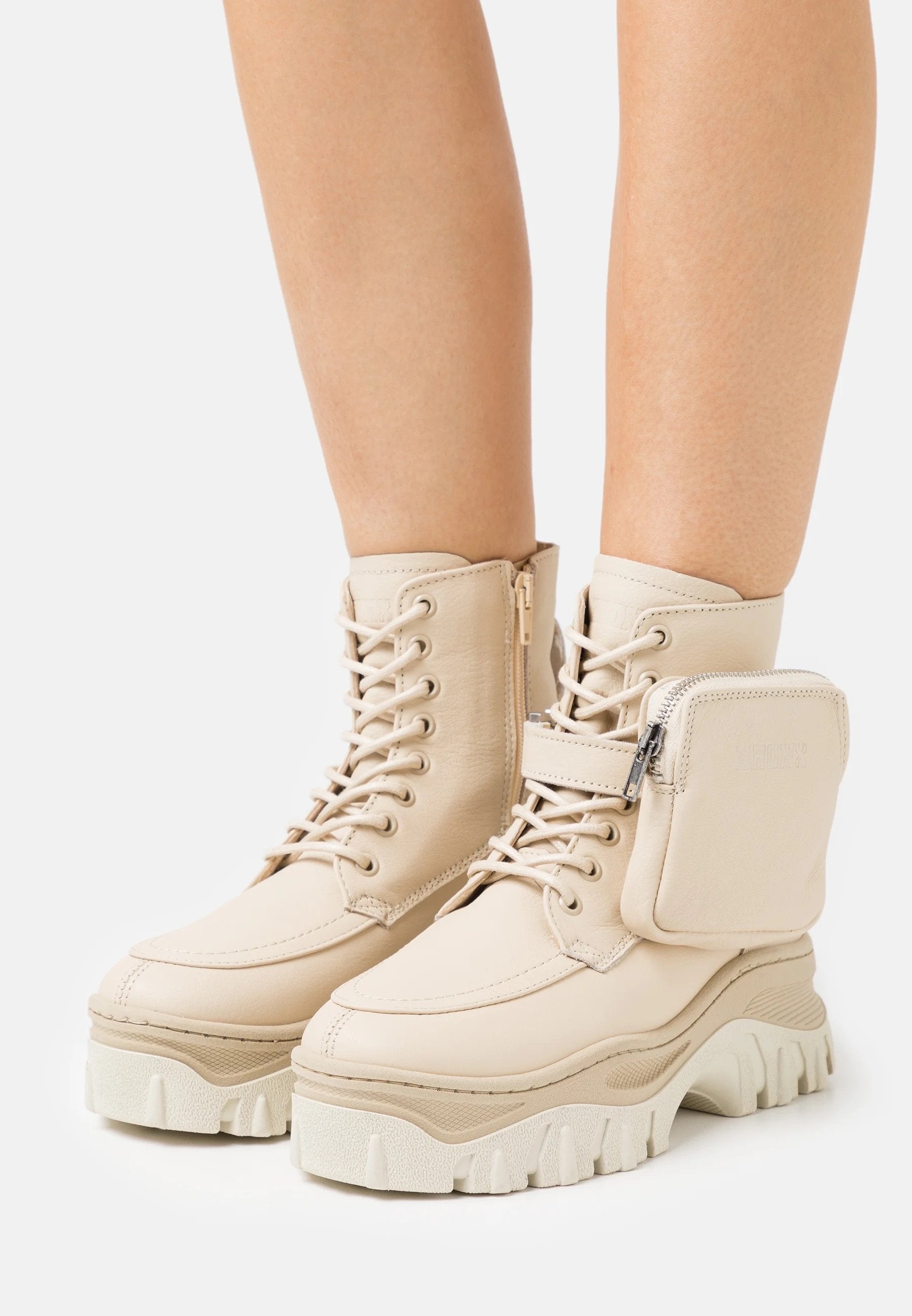 Jaxstar Hiking Mid Cut Camel Sneakers 47335-A25 - 05