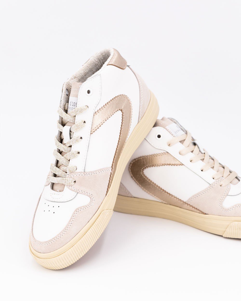 Jade White Gold Hi Sneakers JH1JADEGOLD - 05