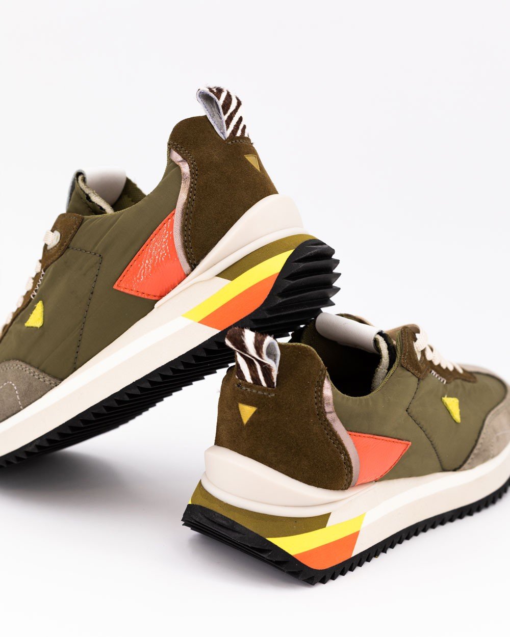Lenox Khaki Chunky Sneakers H1LENOXKHAKI - 04