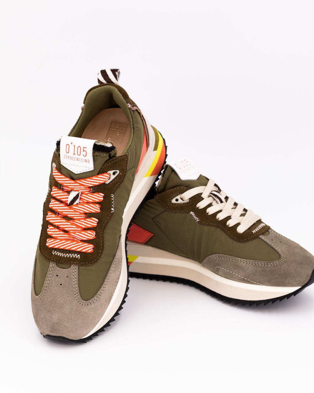 Lenox Khaki Chunky Sneakers H1LENOXKHAKI - 05