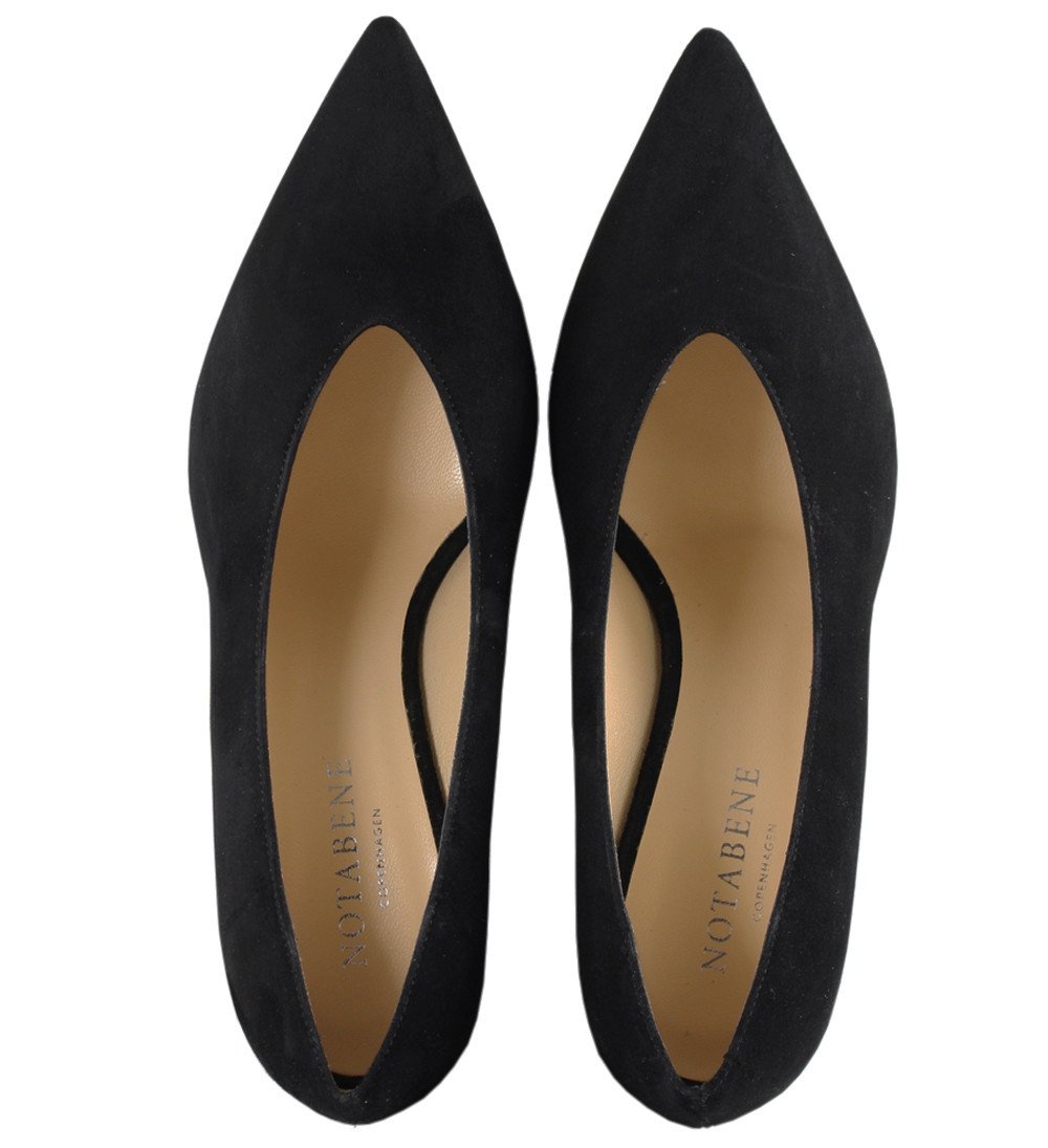 Joyce Suede Heels Polenta_Black - 3