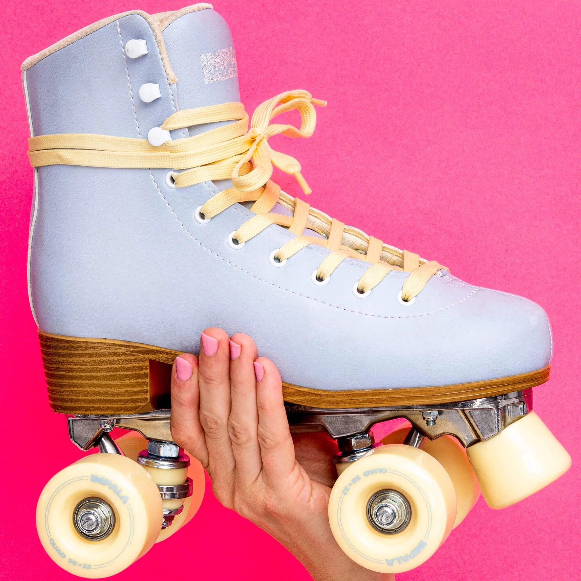 Sky Blue Roller Skates - 12