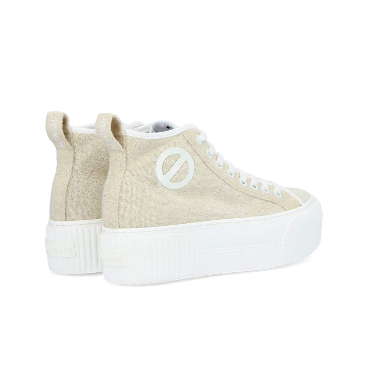 Iron Mid Side Sponge Latte Hi Sneakers 01MNSF5D0418 - 3