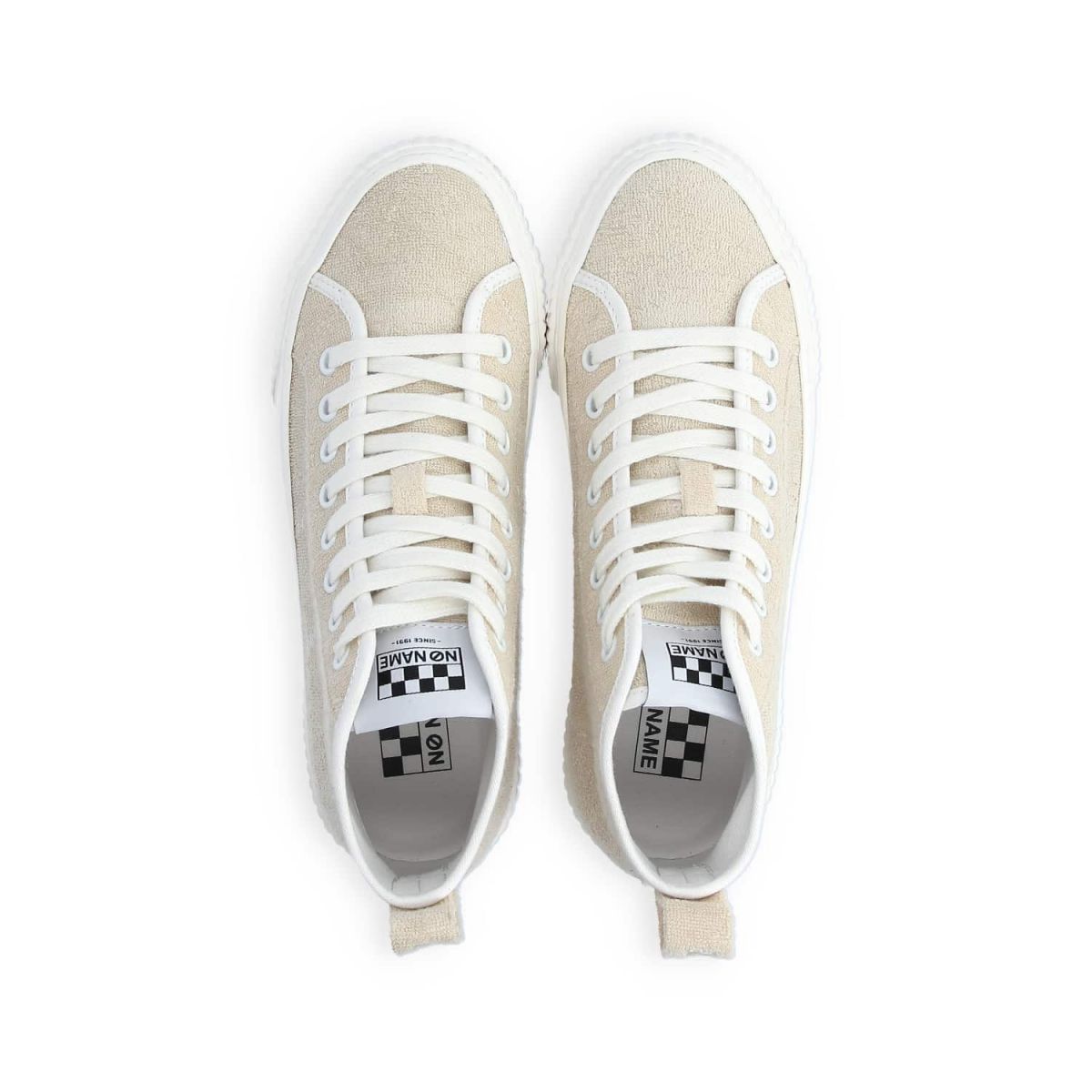 Iron Mid Side Sponge Latte Hi Sneakers 01MNSF5D0418 - 4