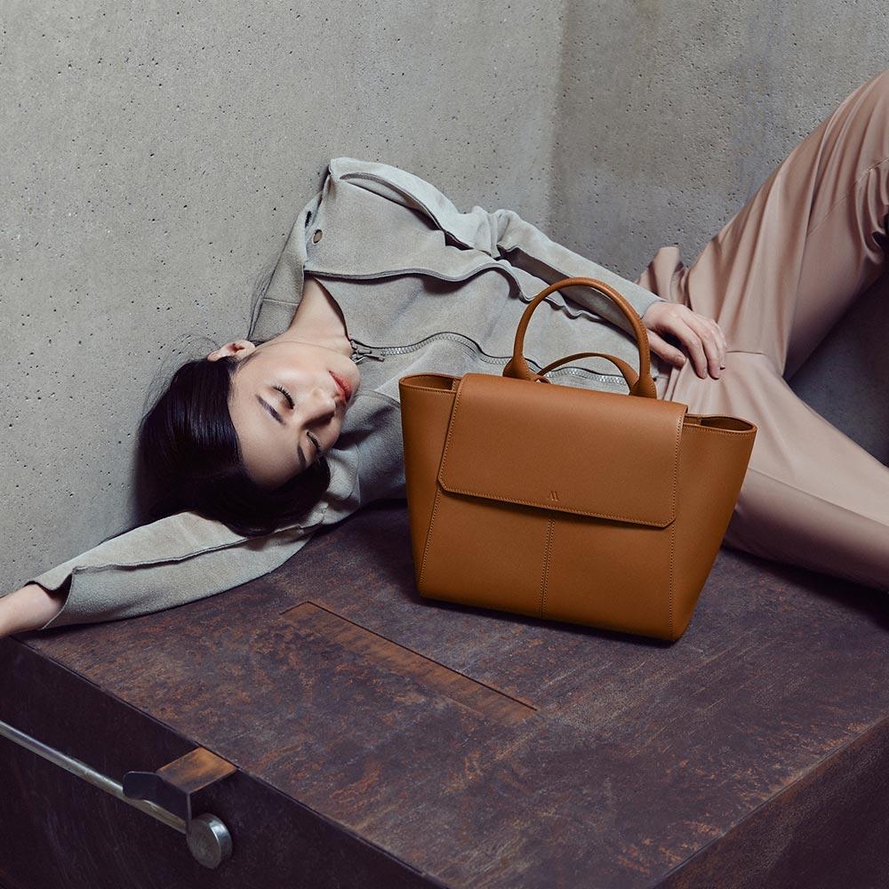 Mini Hero Cognac Bag Bags