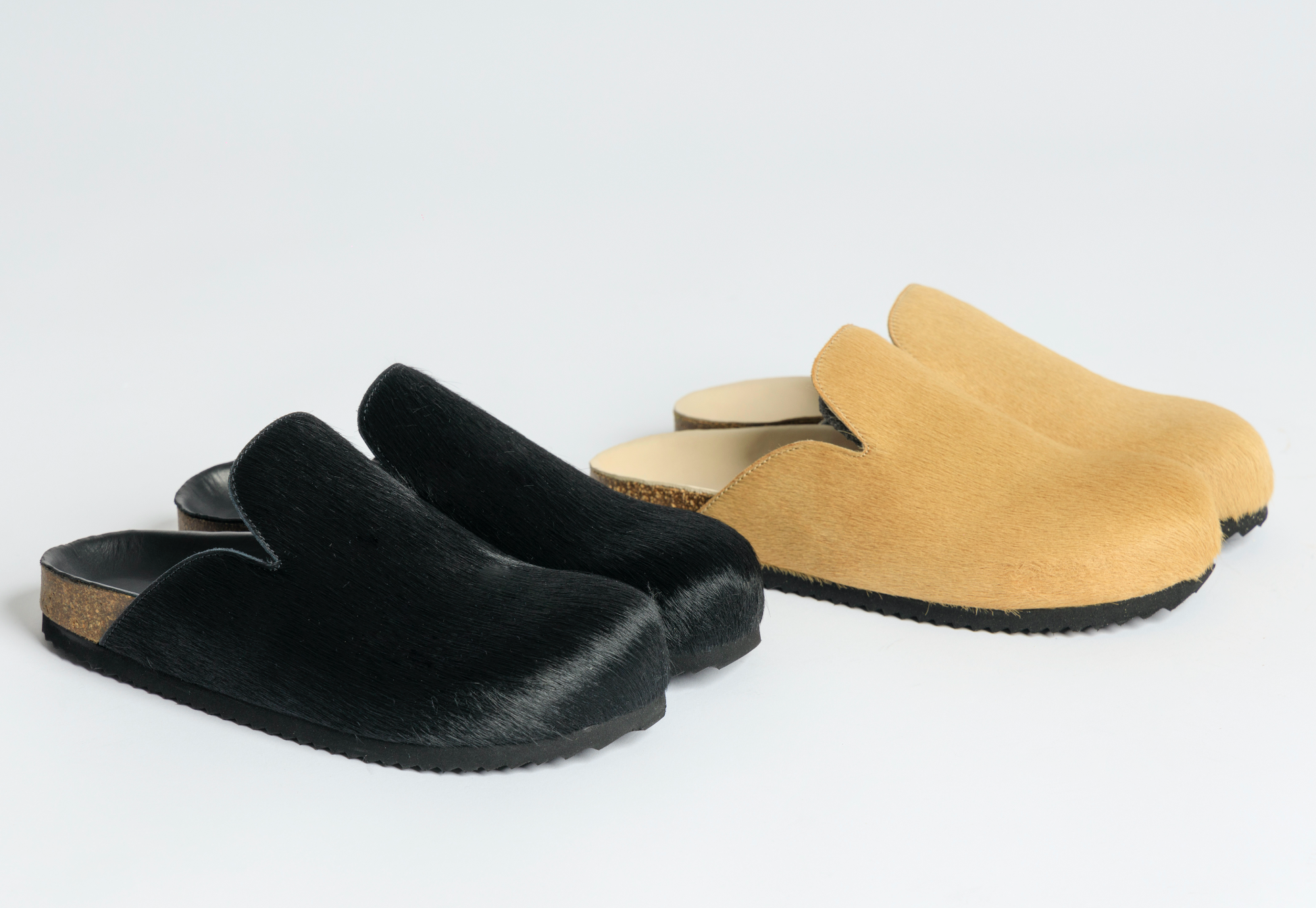 Kibo Black Pony Hair Mules C127-SINEAD - 11