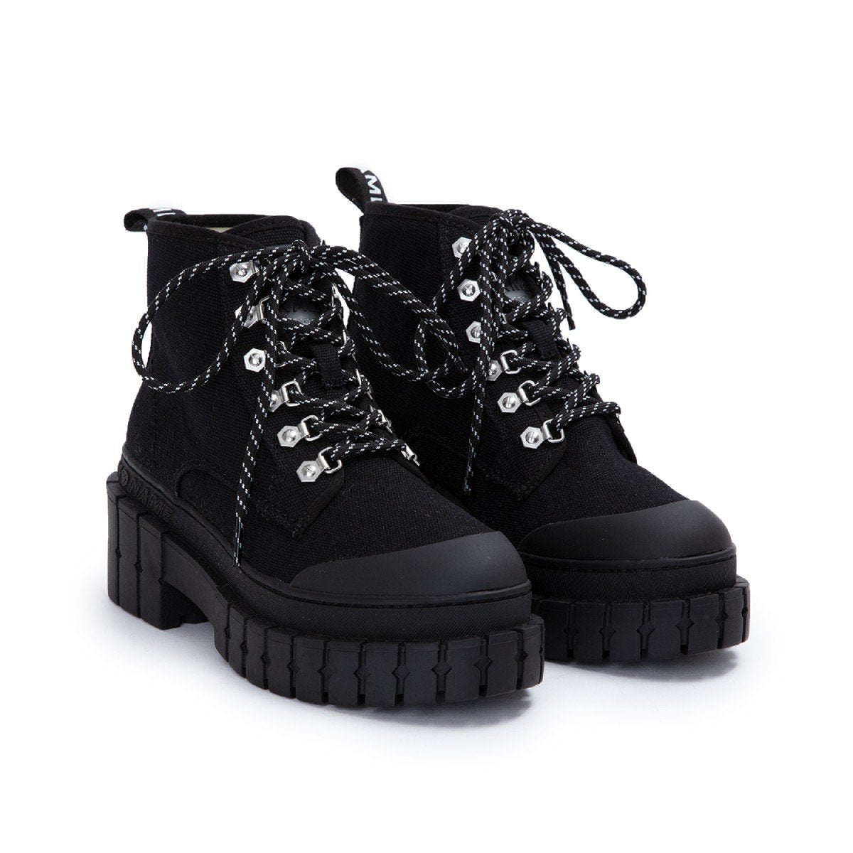 Kross Canvas Black Low Boots KNXEOD0415 - 2