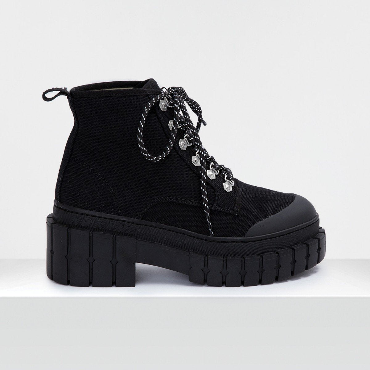 Kross Canvas Black Low Boots KNXEOD0415 - 9
