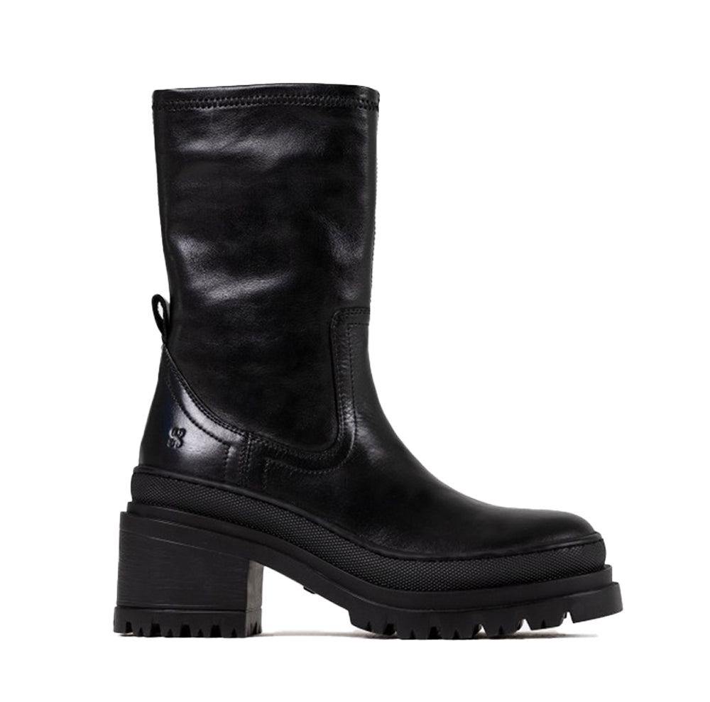 Lyssa Black Stretch Ankle Boots 34234-A-01 -1
