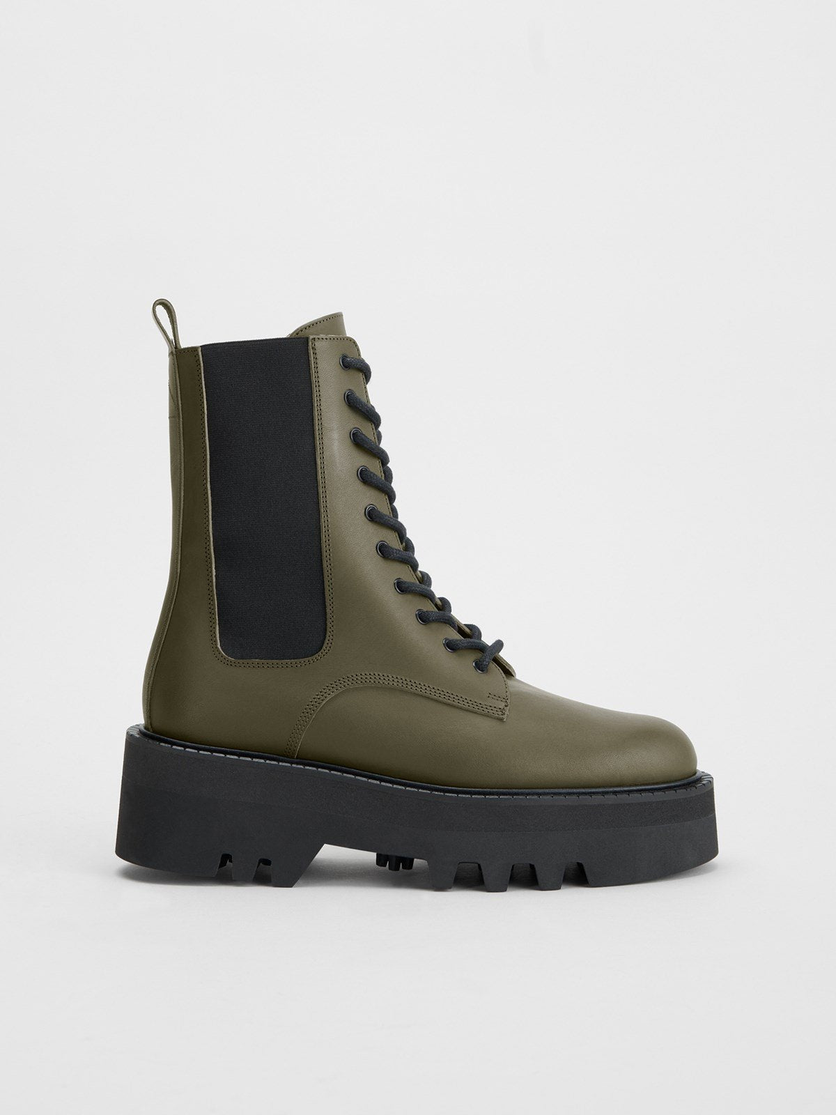Pesaro Turtle Combat Boots 111324 - 4