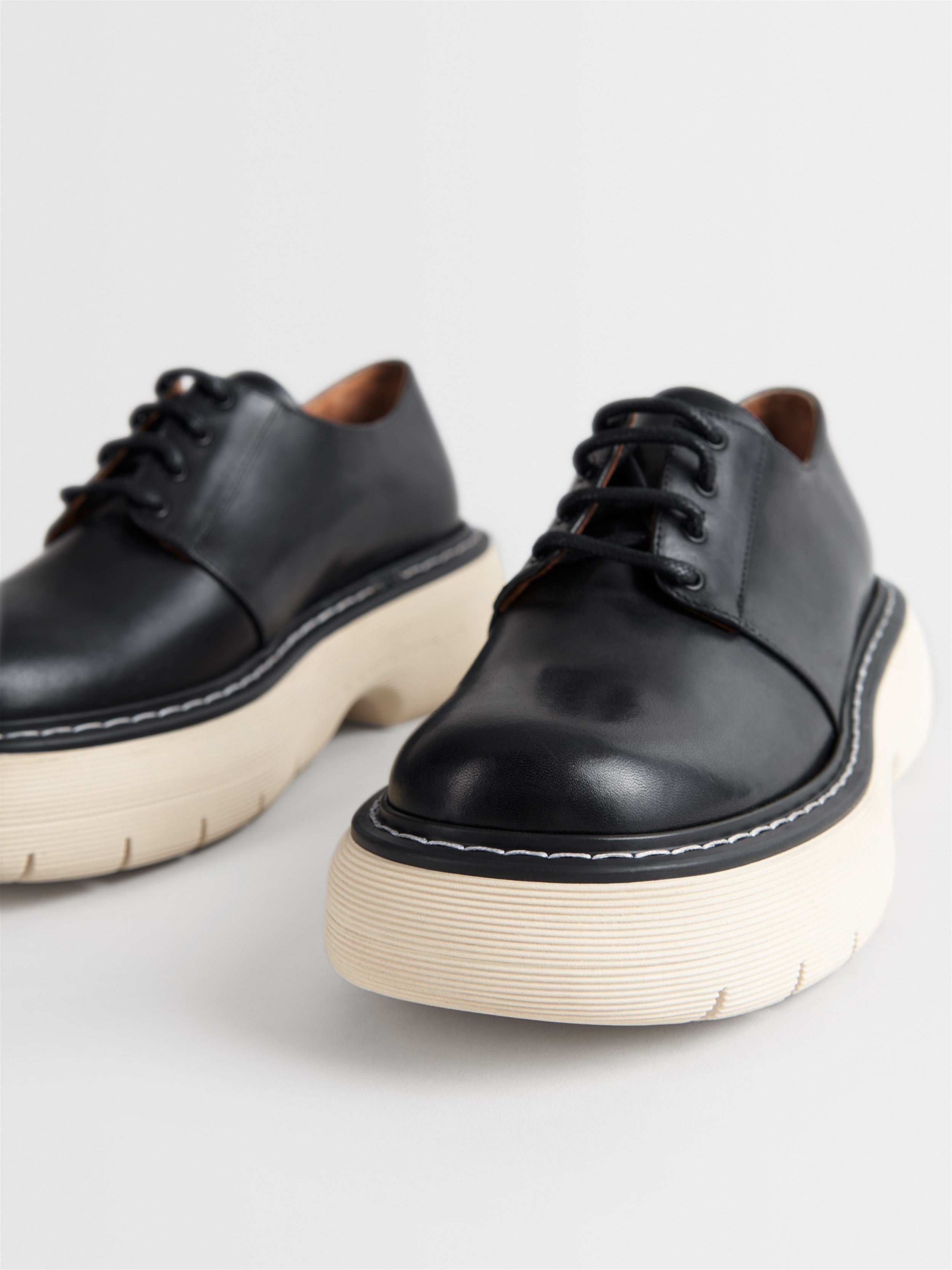 Sarezzo Black Chunky Loafers 111733 - 2