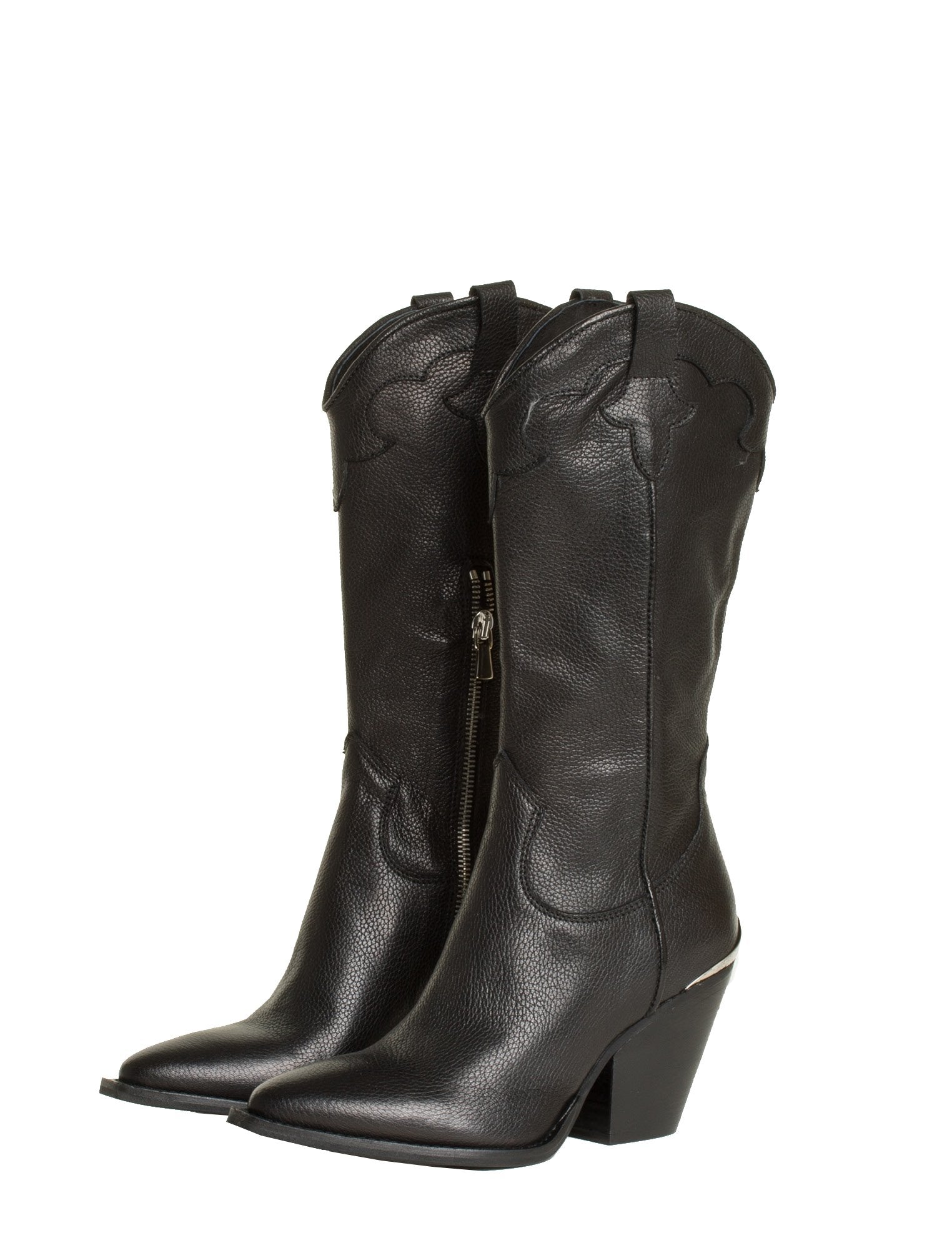 Brooke Buffalo Black Boots BROOKE-BLACK-1 - 3