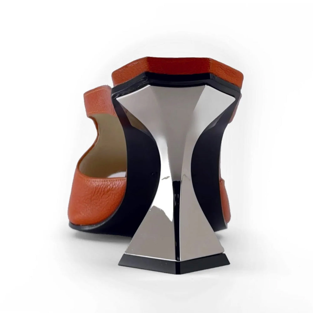 Reggente Orange Heels