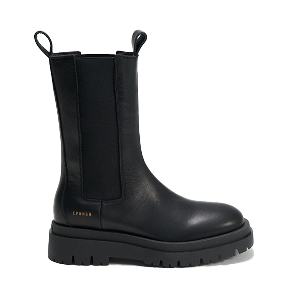 Vitello Black Matt Chelsea Boots CPH1000_BLACK - 1