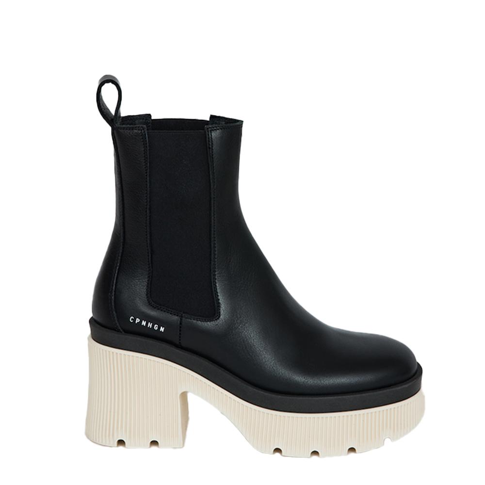 Vitello Black Butter Ankle Boots CPH597BUTTER - 1