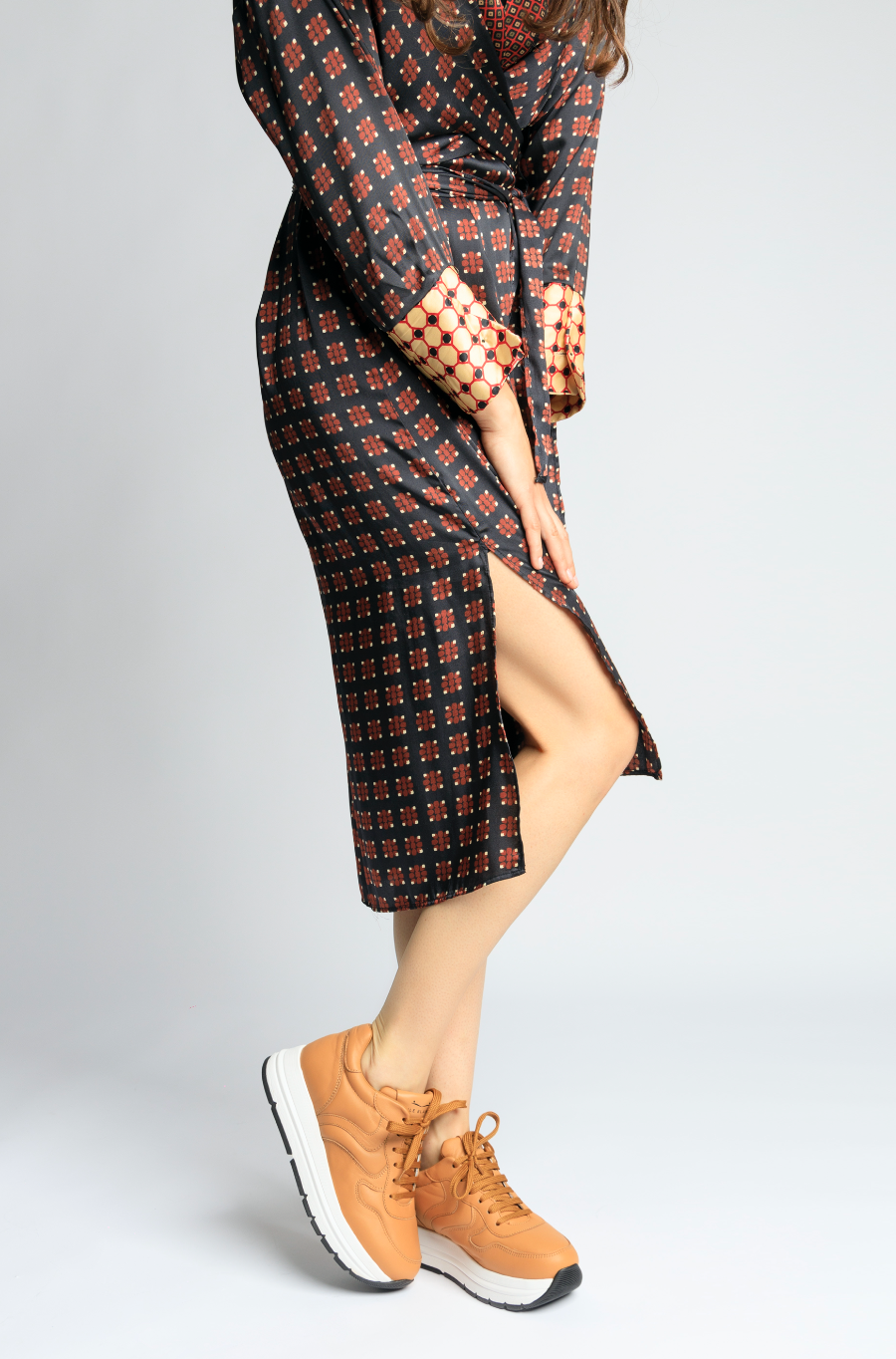 Maran Pump Brown Chunky Sneakers 2016383020D07 - 02