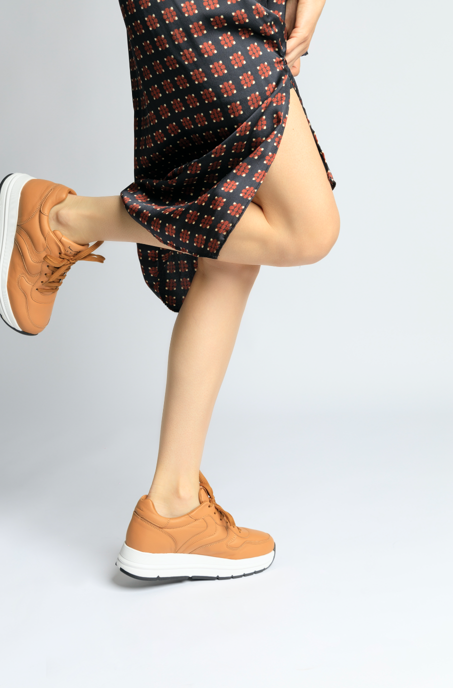 Maran Pump Brown Chunky Sneakers 2016383020D07 - 04