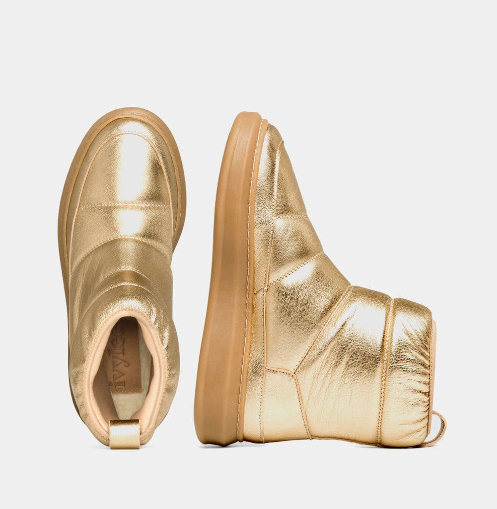 Moon Gold Metallic Moon Boots 23-017-011 Gold - 3