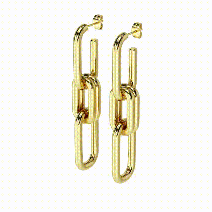 Muze Gold Earrings