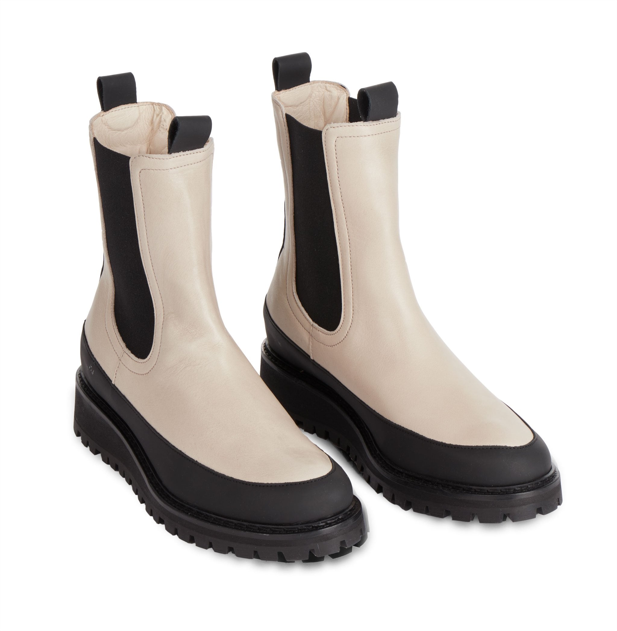 Lowa Off White Chelsea Boots 03-016-011-Off White - 04