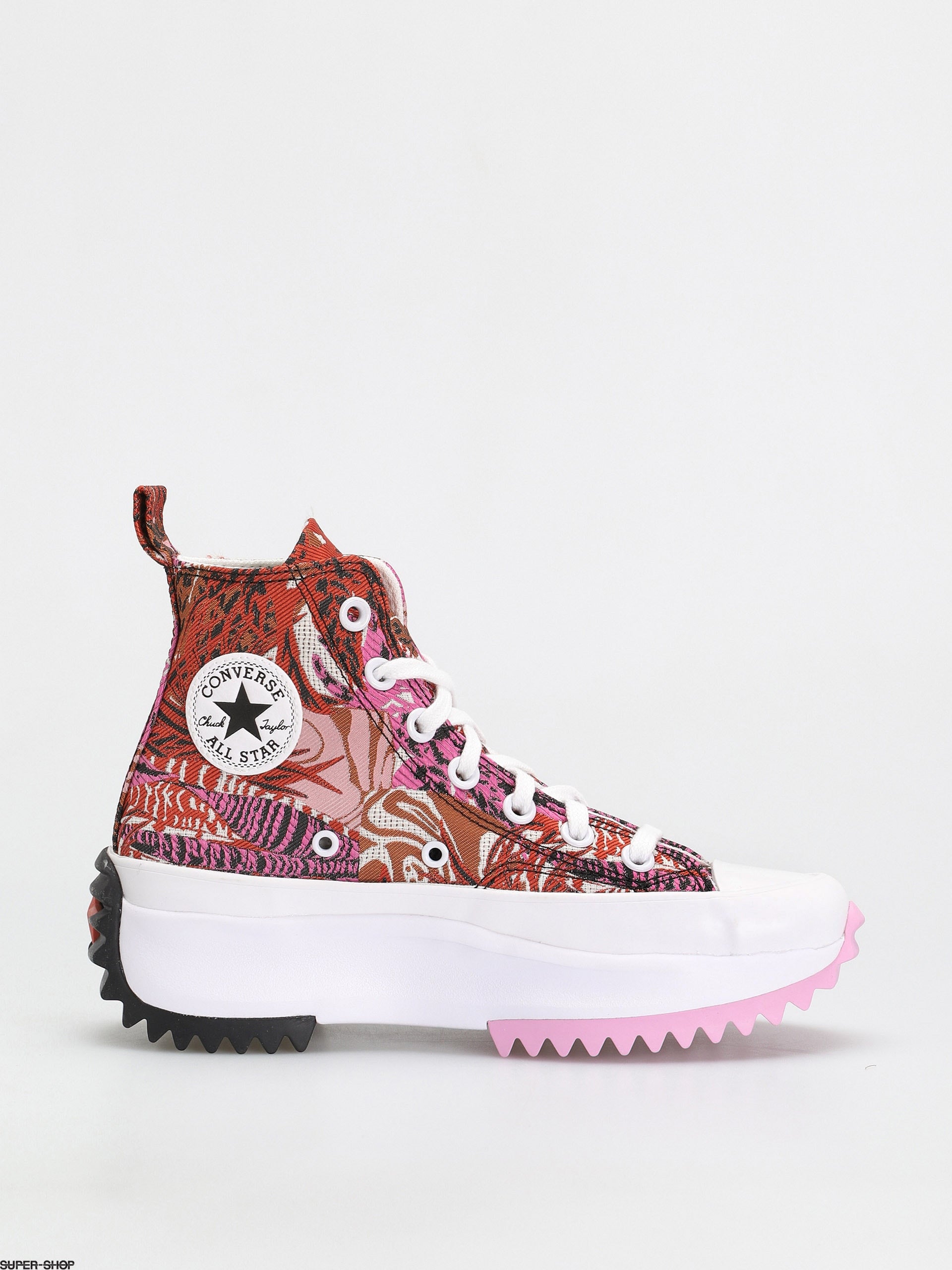 Run Star Hike Hi Sneakers Tropical Print A00551C - 7