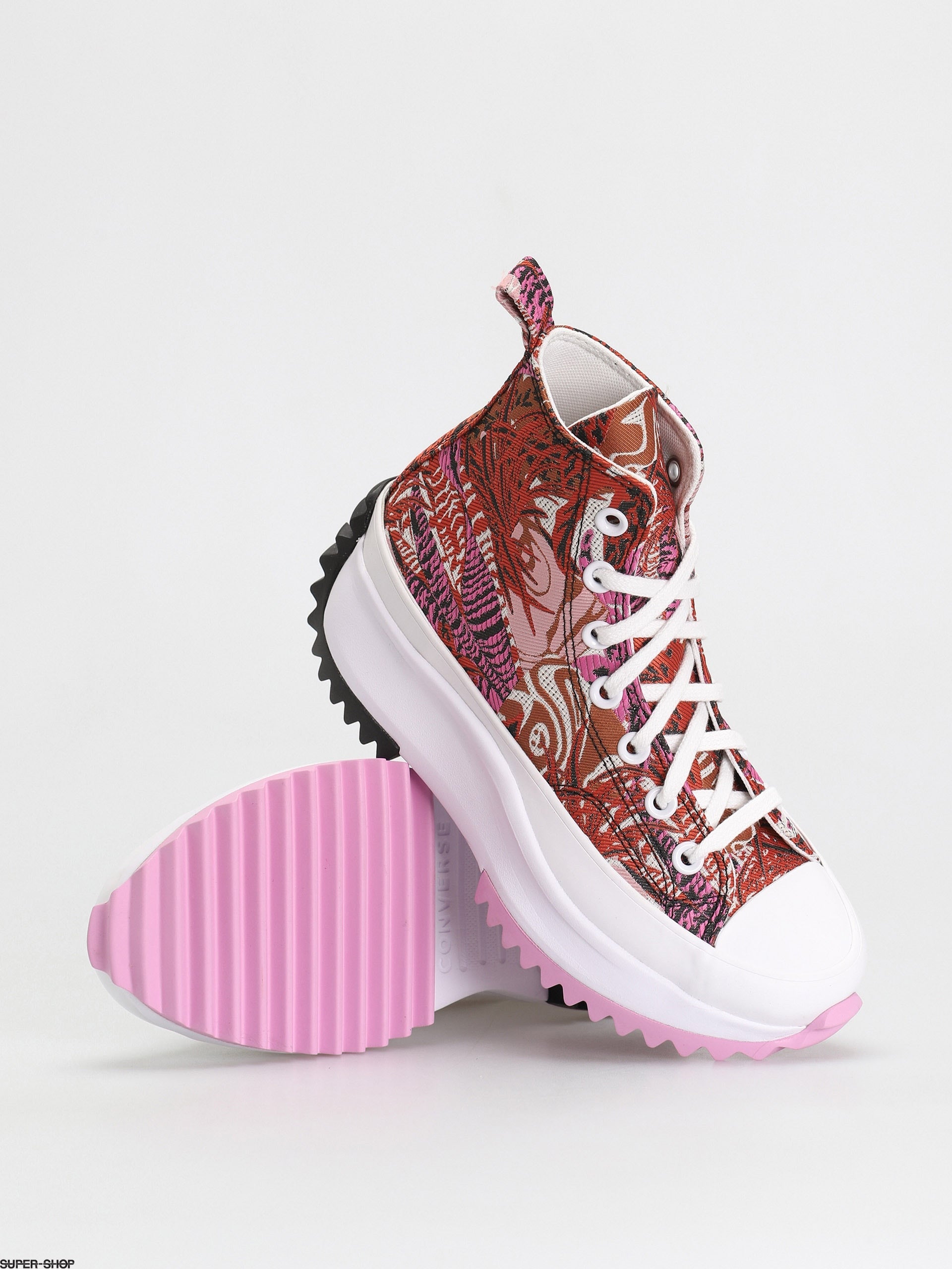 Run Star Hike Hi Sneakers Tropical Print A00551C - 6