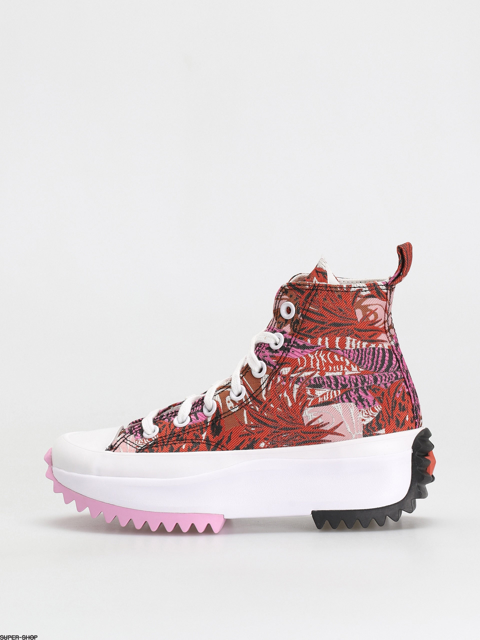 Run Star Hike Hi Sneakers Tropical Print A00551C - 8
