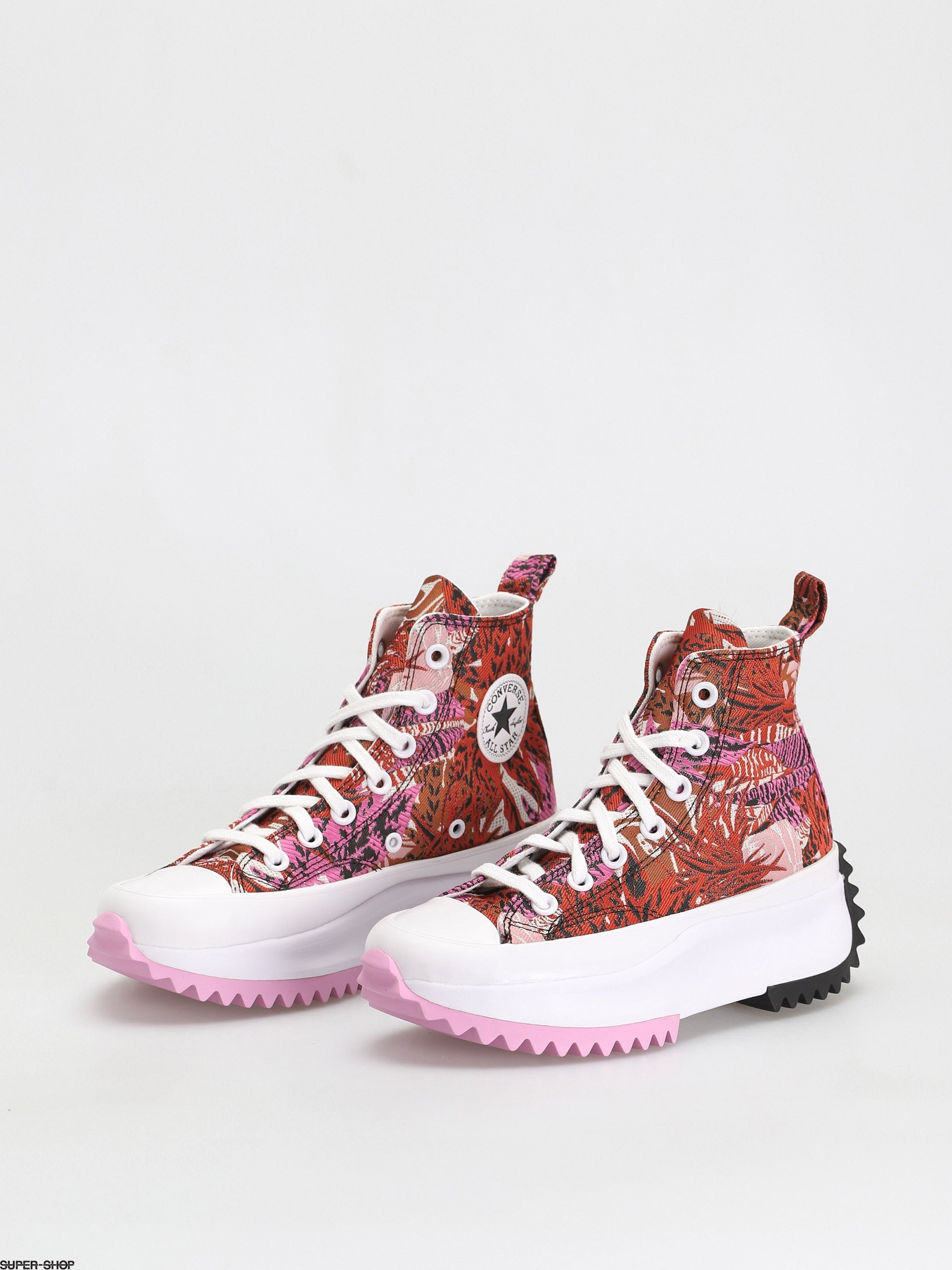 Run Star Hike Hi Sneakers Tropical Print A00551C - 3