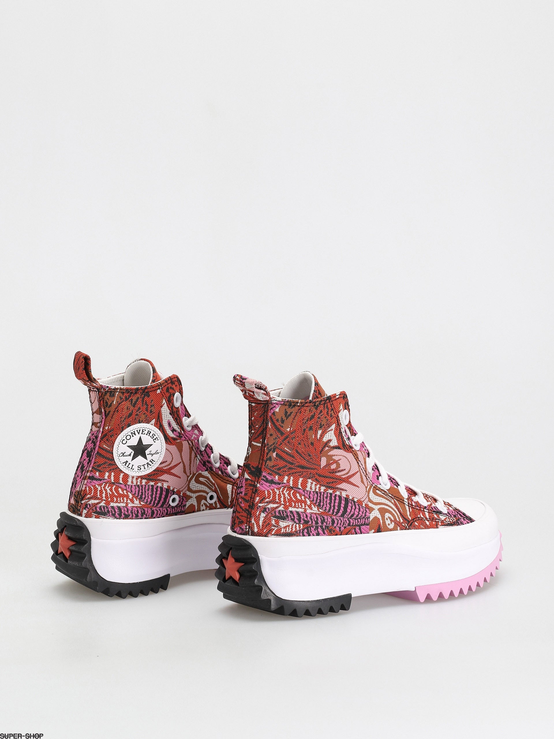Run Star Hike Hi Sneakers Tropical Print A00551C - 4