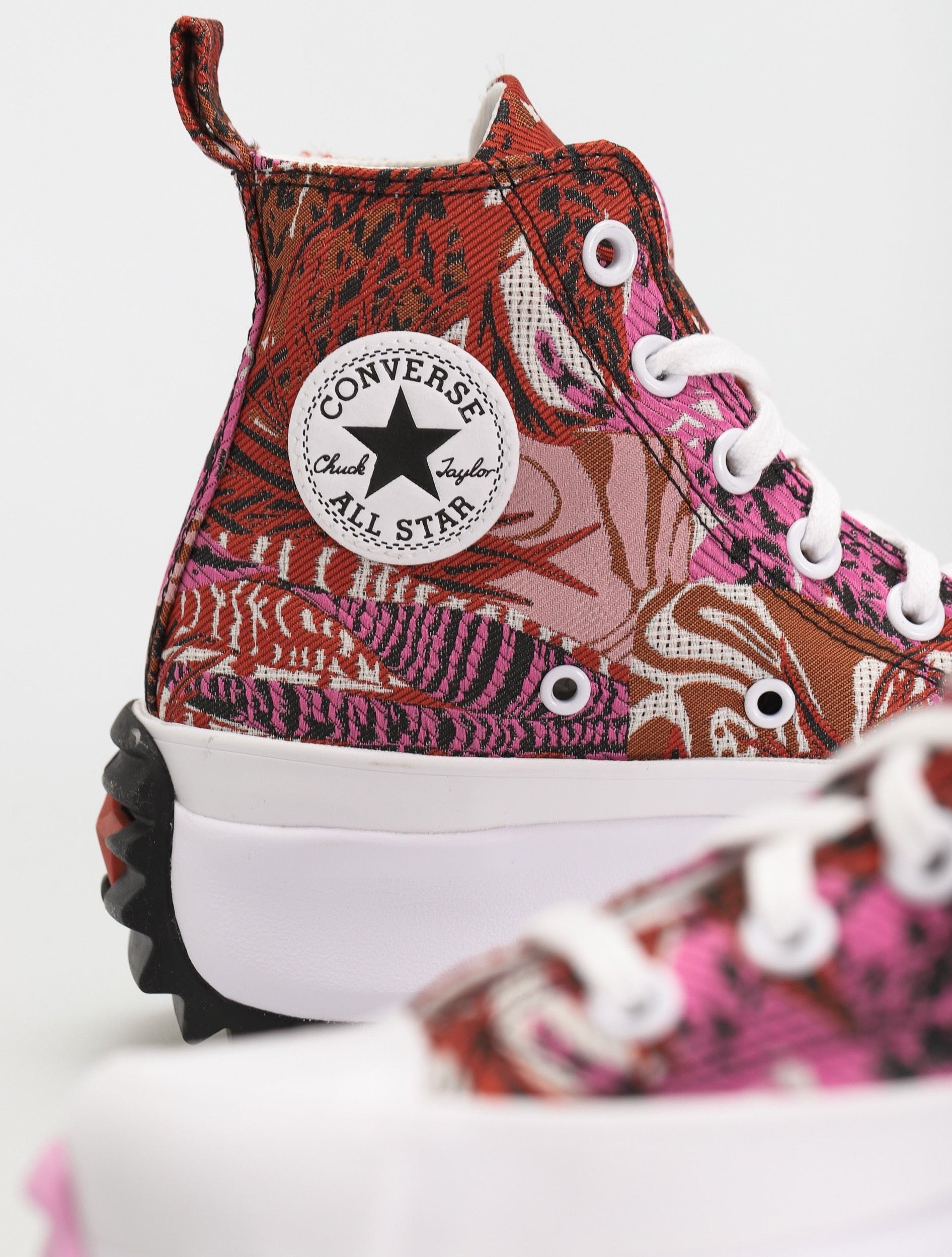 Run Star Hike Hi Sneakers Tropical Print A00551C - 2
