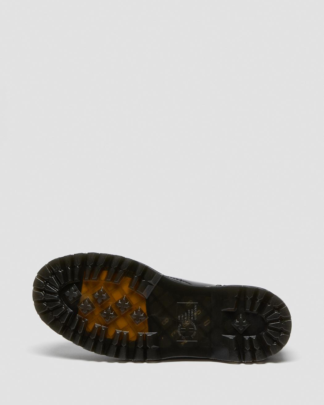 Jadon Black Smooth Leather Platform Boots DM15265001 - 8