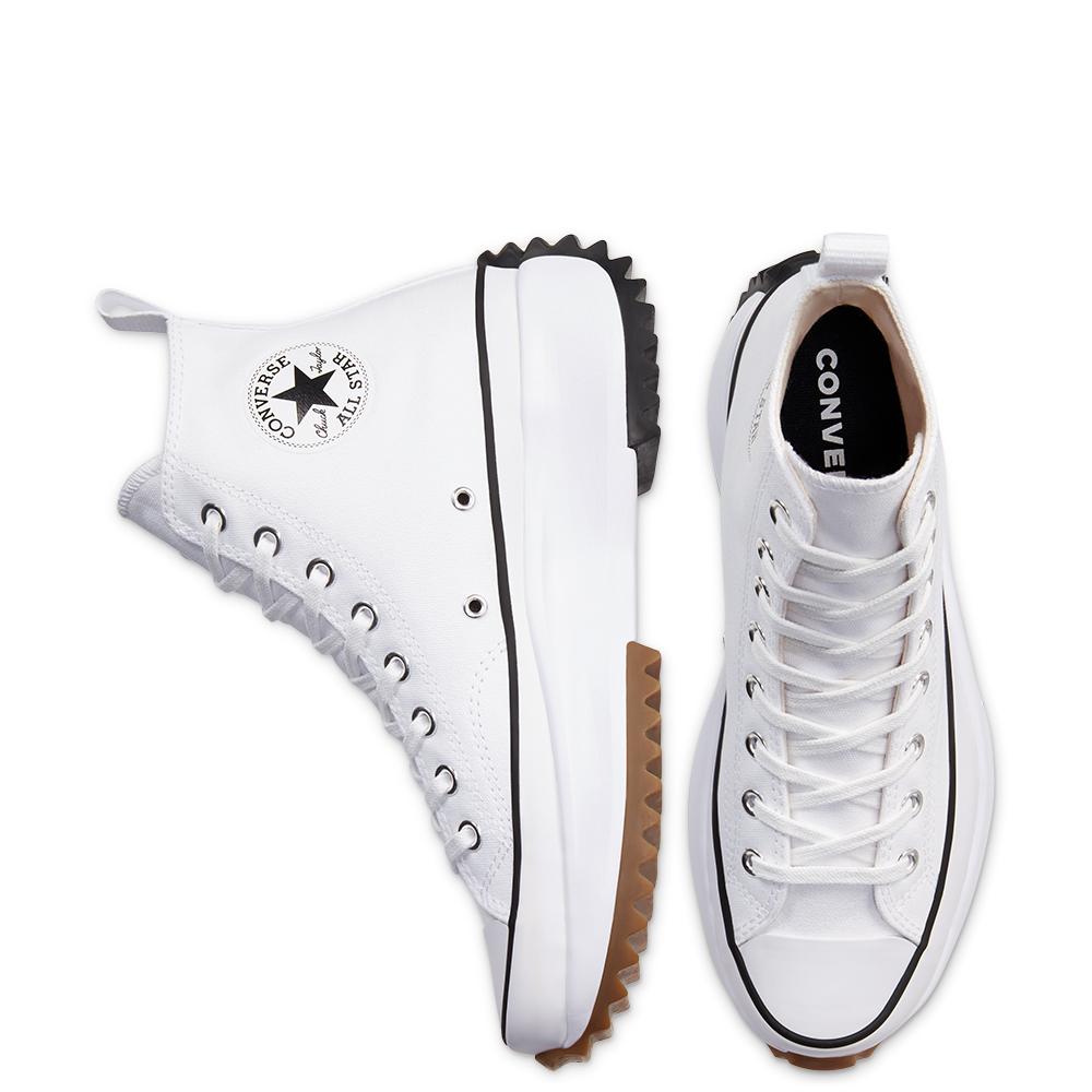 Run Star Hike Hi Sneakers In White 166799C - 4