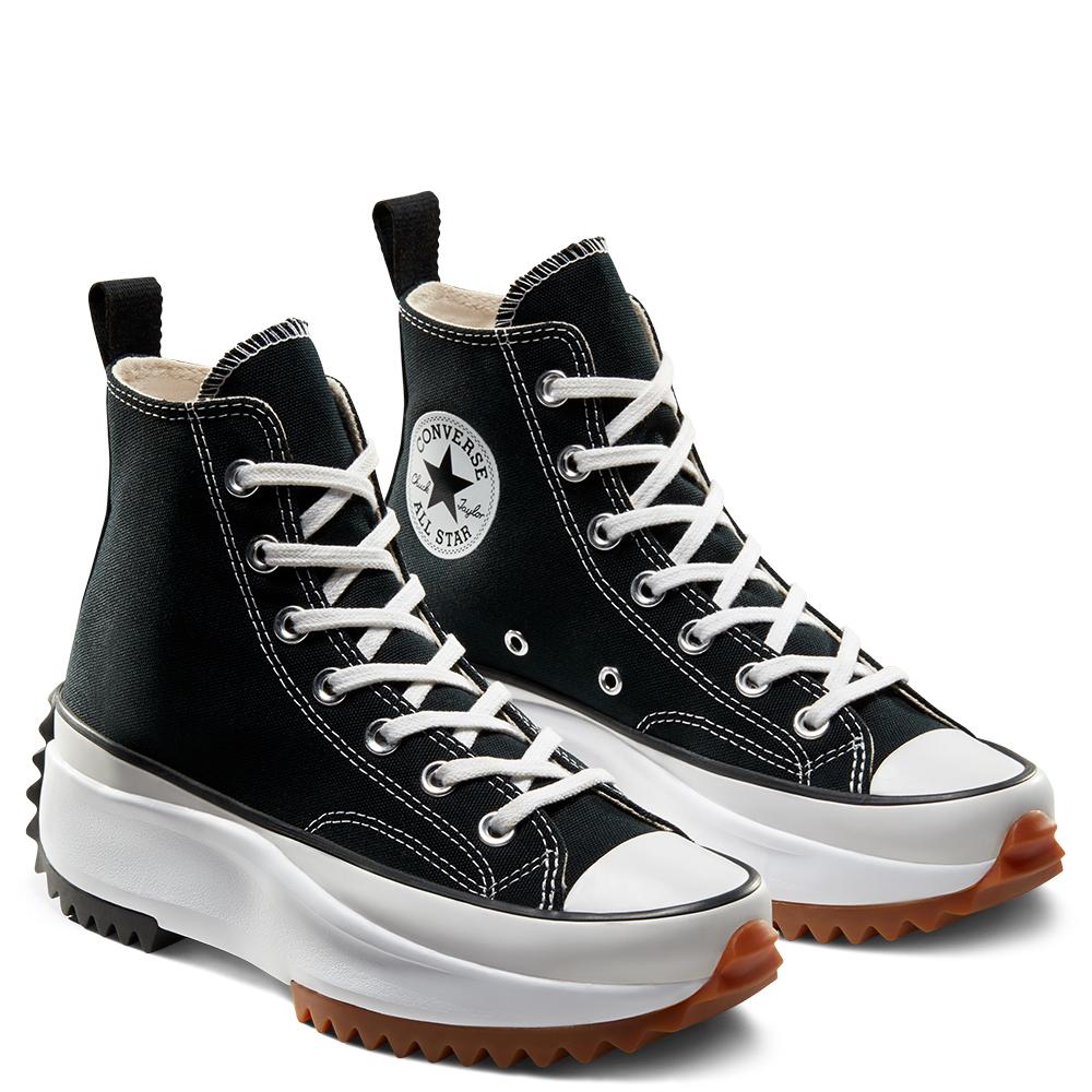 Run Star Hike Hi Sneakers In Black 166800C - 3