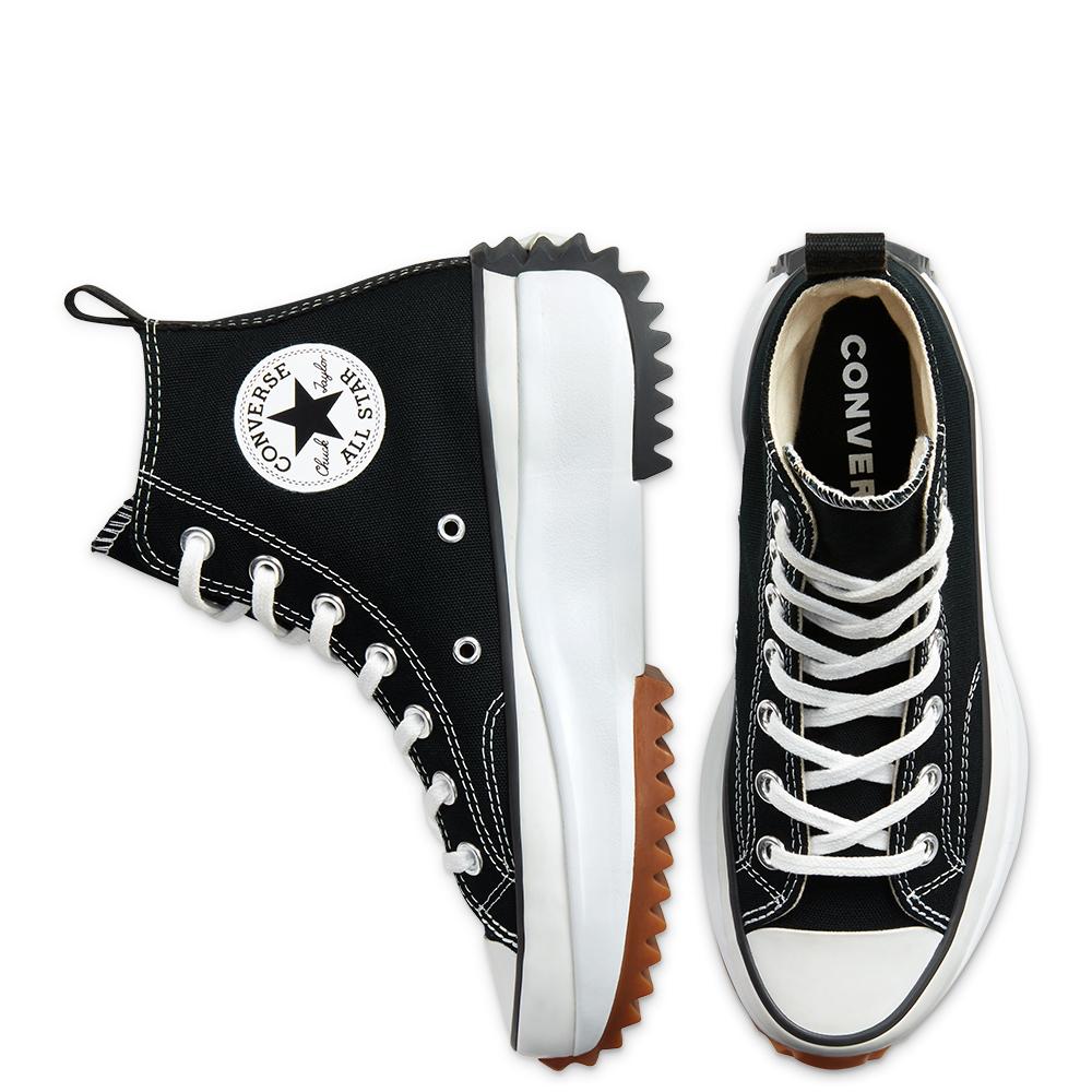 Run Star Hike Hi Sneakers In Black 166800C - 4