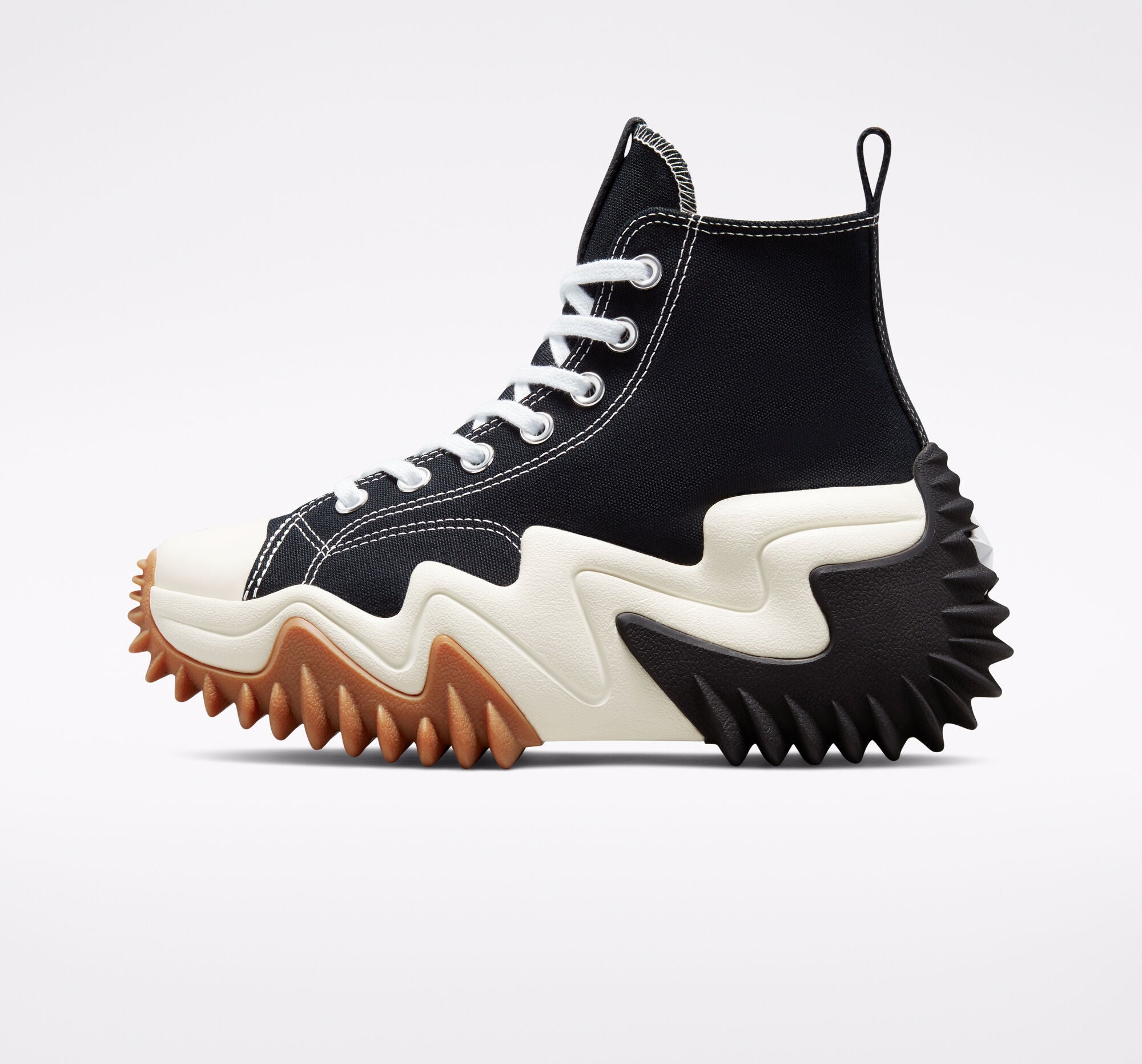 Run Star Motion Hi Sneakers in Black 171545C - 5