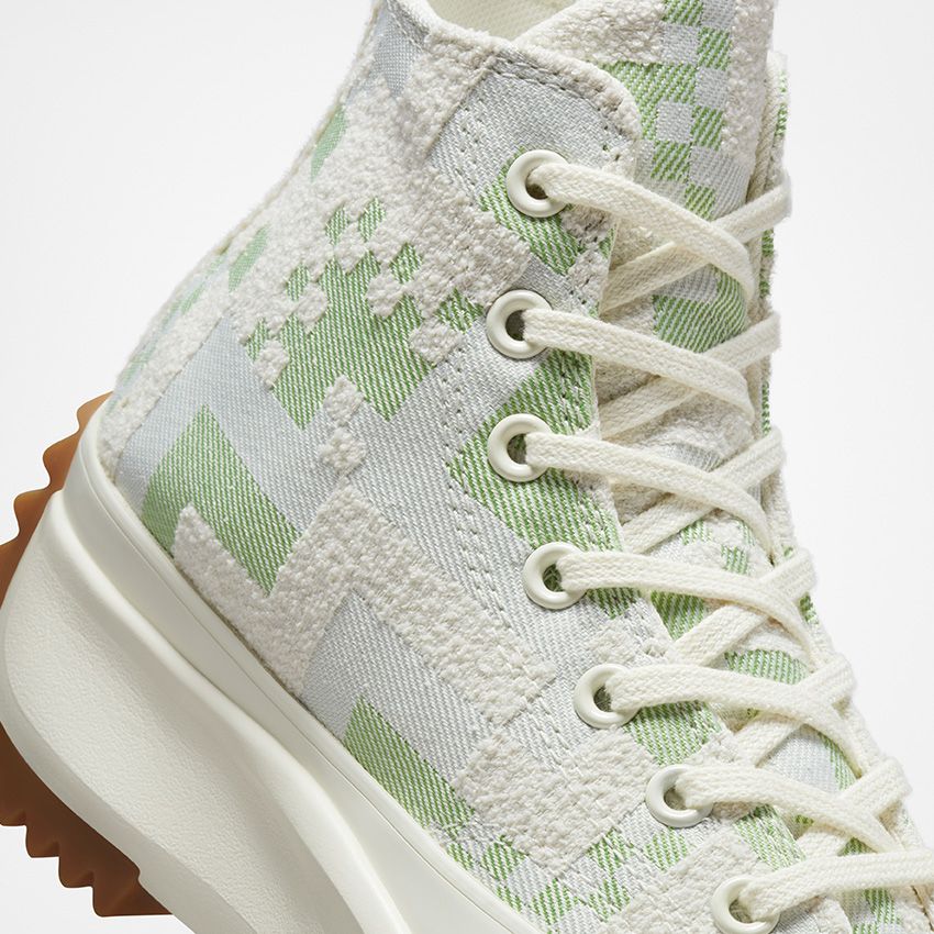 Run Star Hike Hi Crafted Jacquard in Egret Matcha 172715C-6