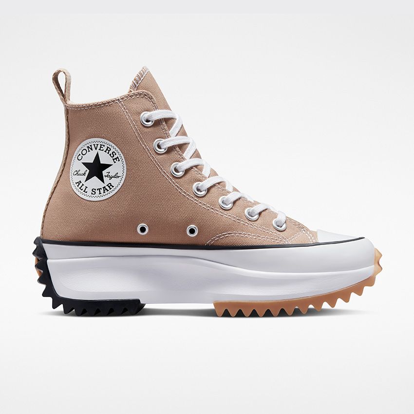 Run Star Hike Hi Sneakers in Hemp 172727C - 7