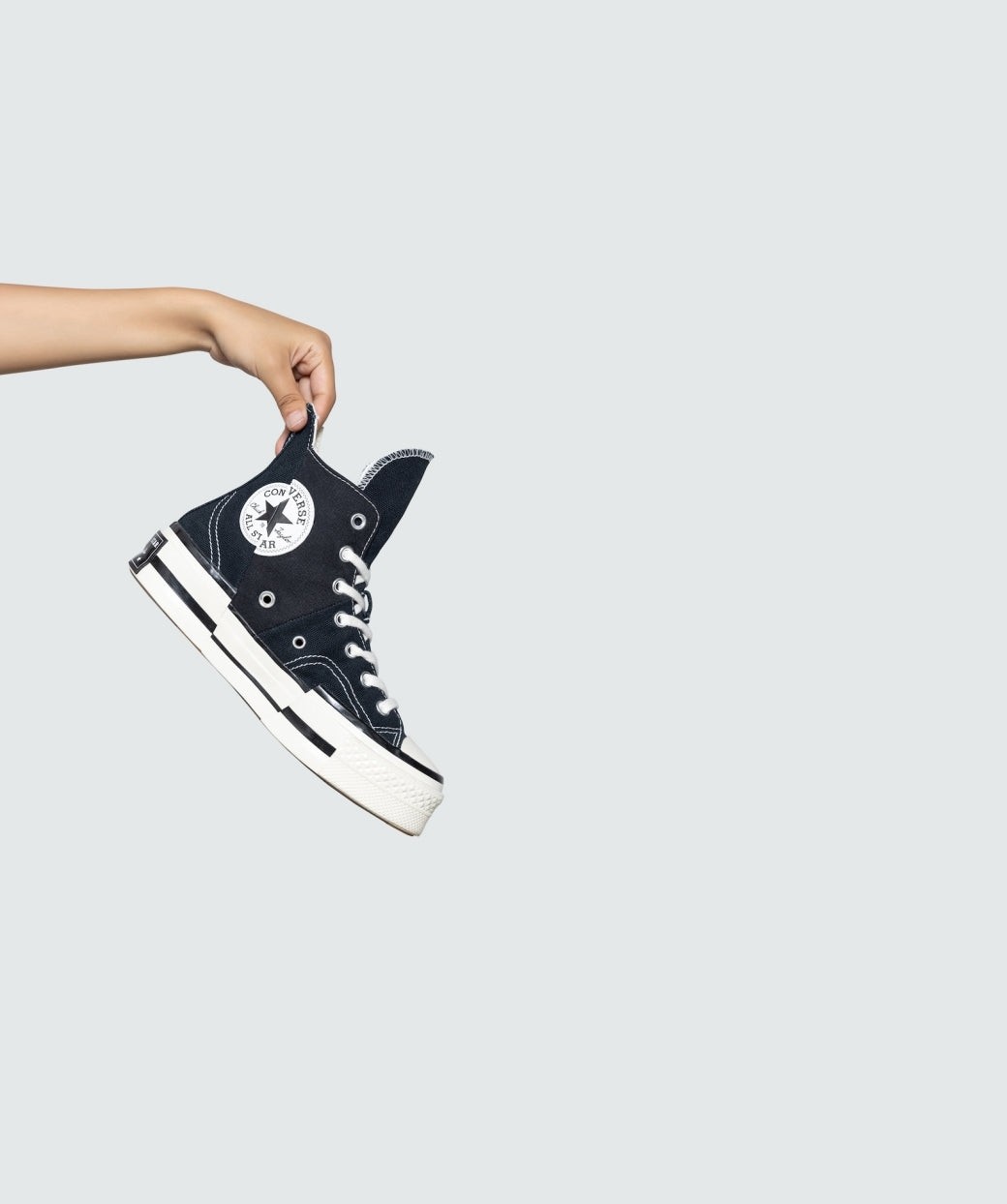 Chuck 70 Plus Unisex in Black A00916C - 8