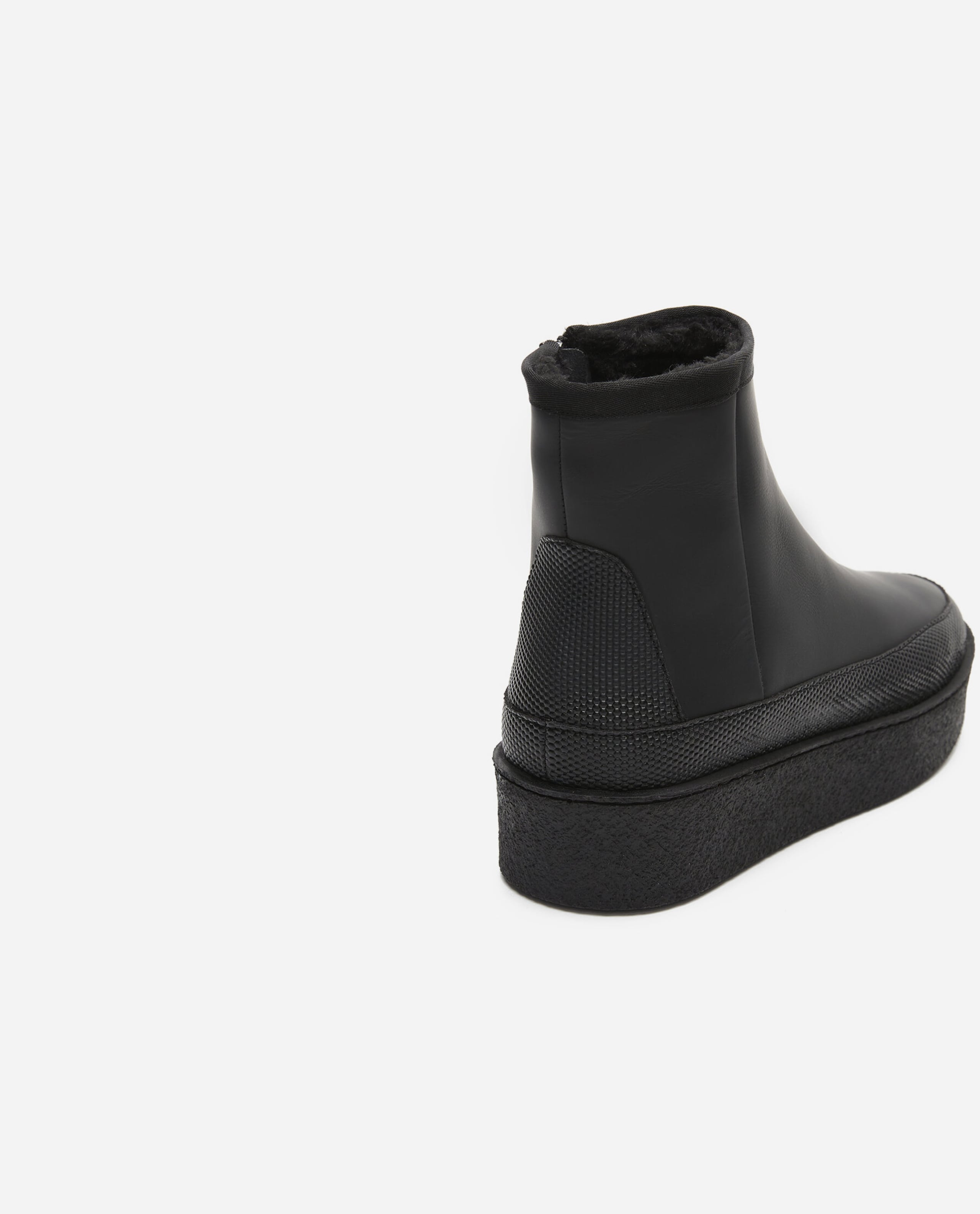 Aria Coated Leather Black Chelsea Boots 1020919126-014 - 06