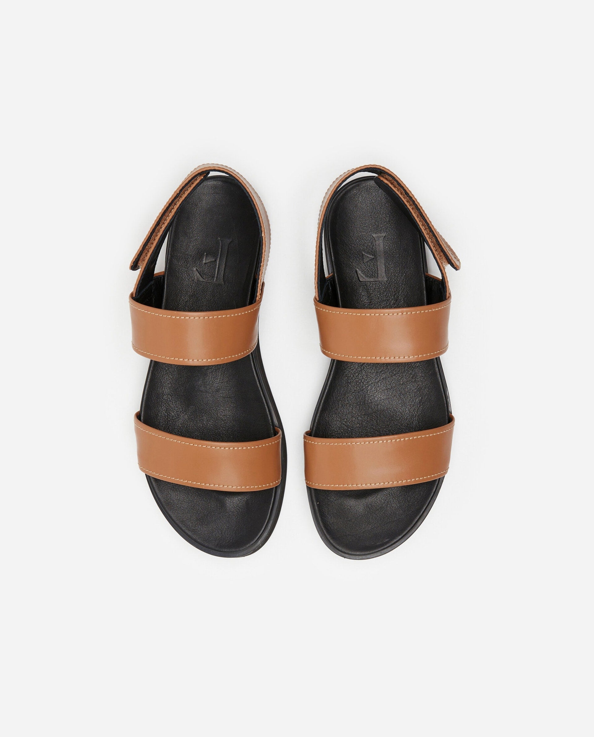 Lynn Cognac Leather Sandals 22010720801-024 - 4