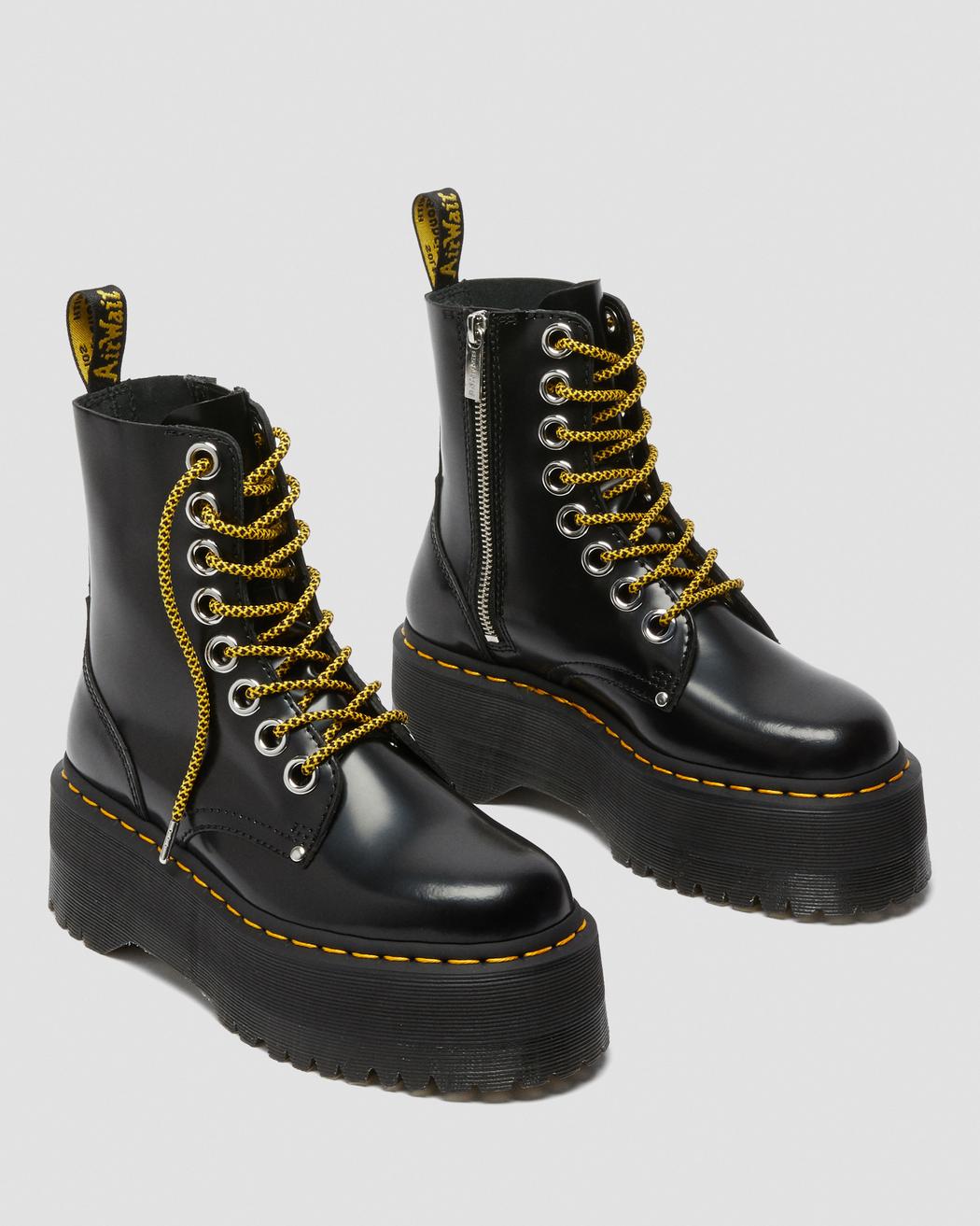 Jadon Max Black Buterro Platform Boots DM25566001 - 2