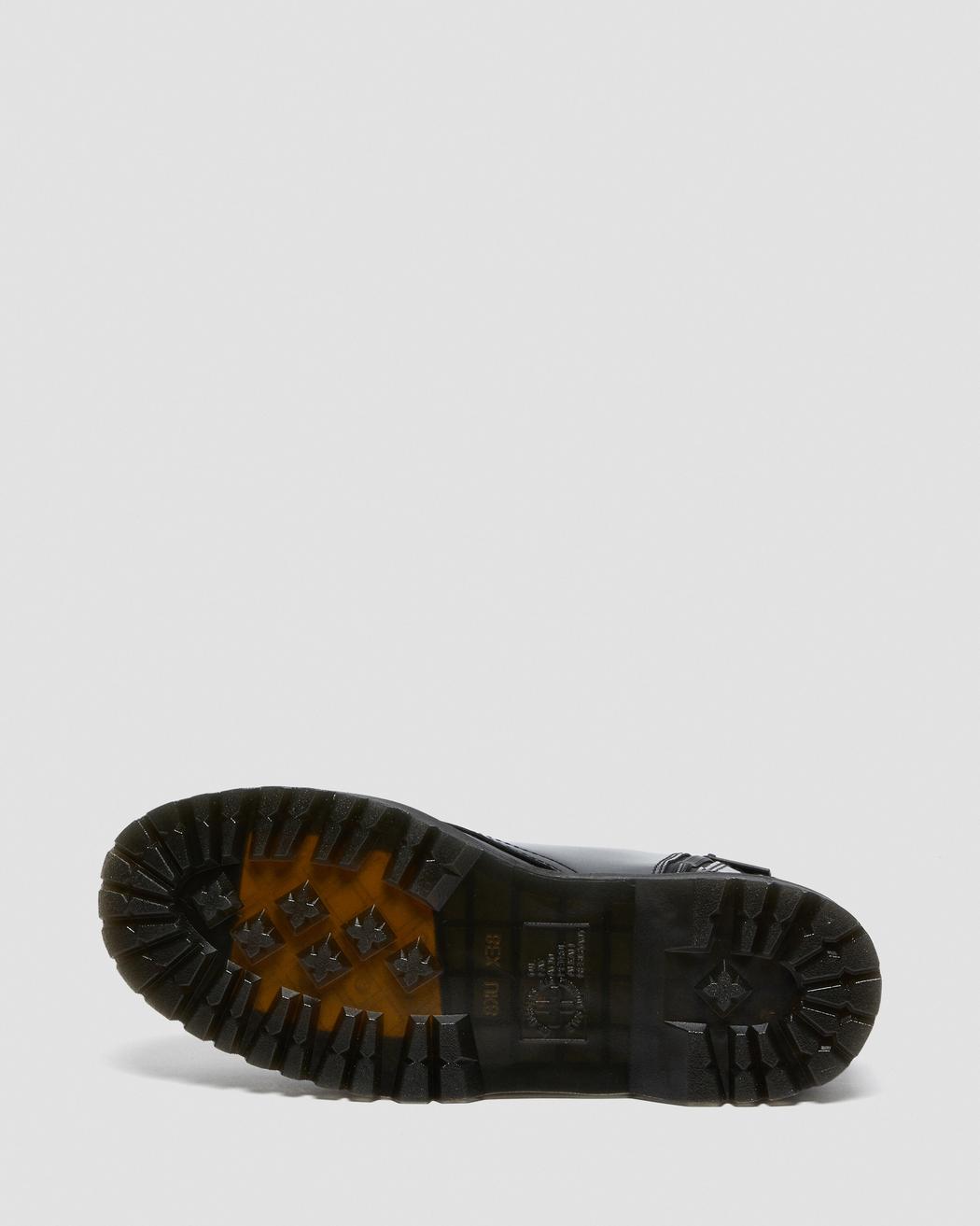 Jadon Black Patent Leather Platform Boots DM26646001 - 10